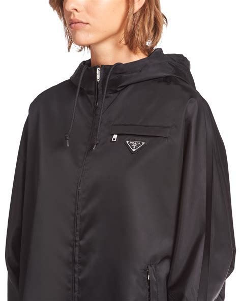 prada nylon gabardine raincoat|Black Nylon Gabardine Raincoat .